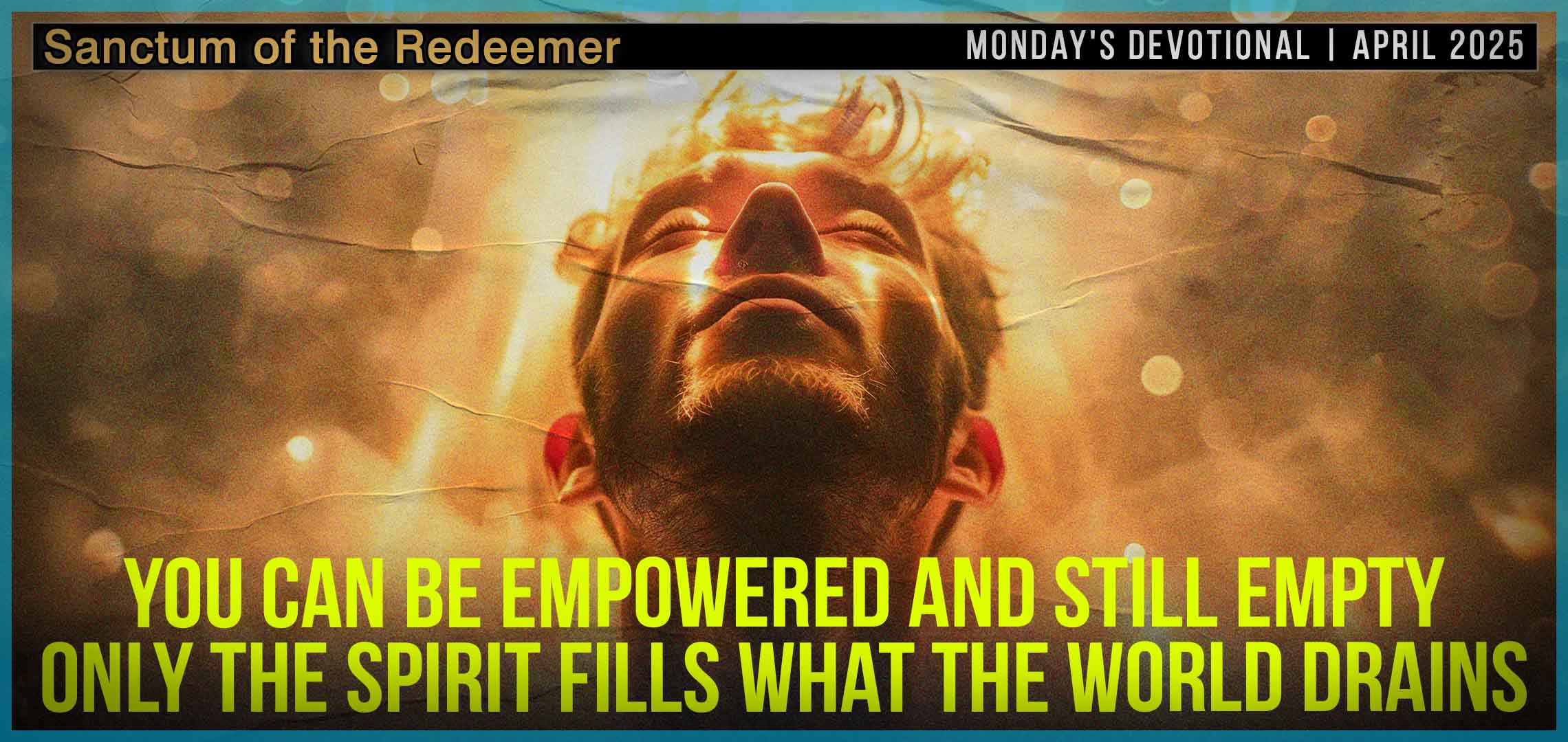 Monday's Devotional for April